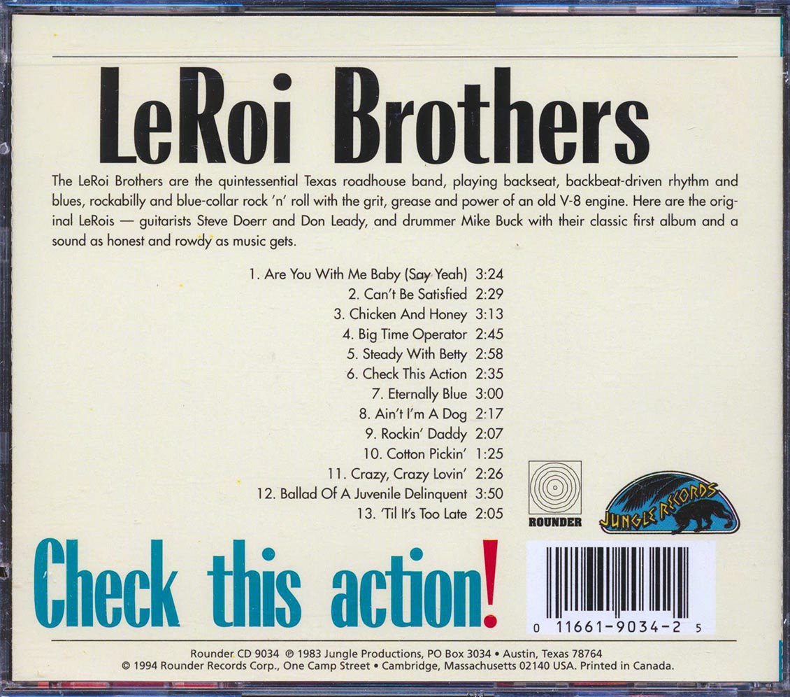 LeRoi Brothers - Check This Action!