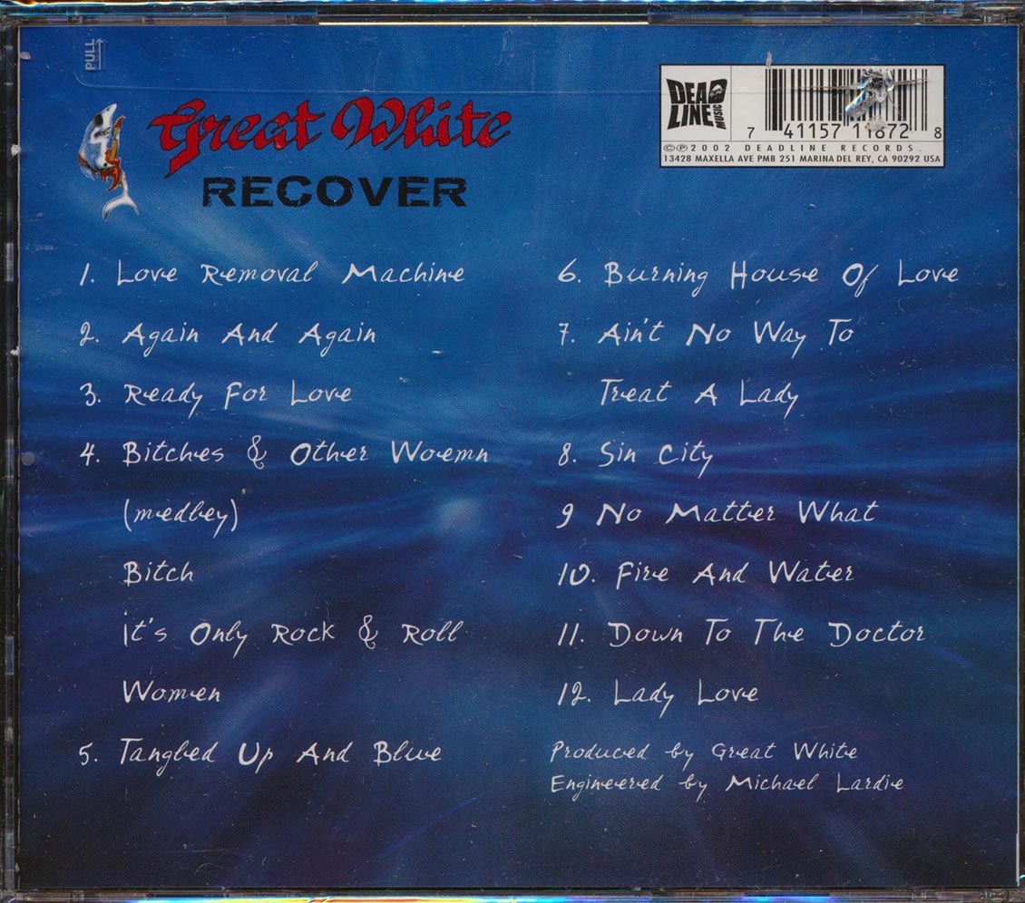 Great White - Recover (marked/ltd stock)