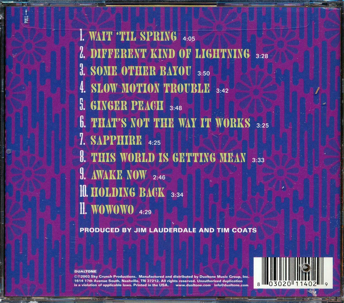 Jim Lauderdale With Donna The Buffalo - Wait 'Til Spring (marked/ltd stock)