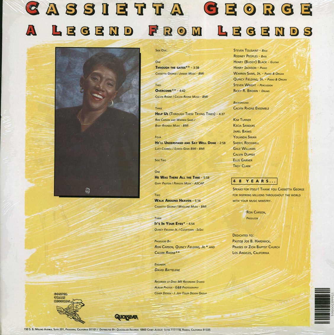 Cassietta George - A Legend From Legends
