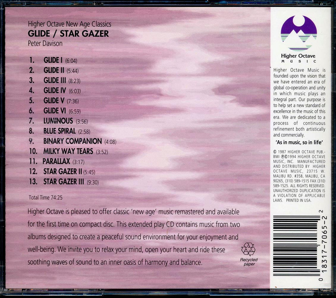 Peter Davison - Glide + Star Gazer