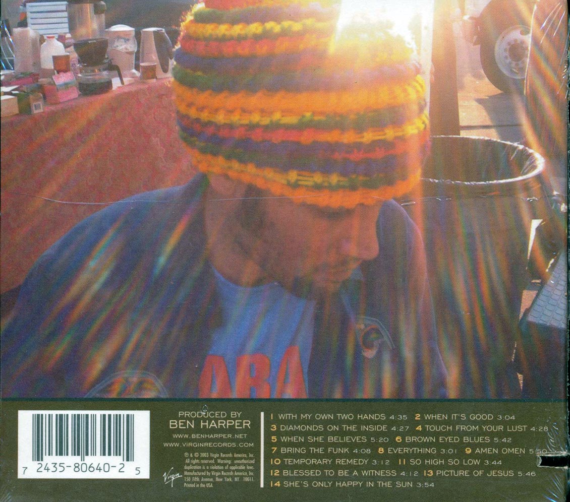 Ben Harper - Diamonds On The Inside (marked/ltd stock)