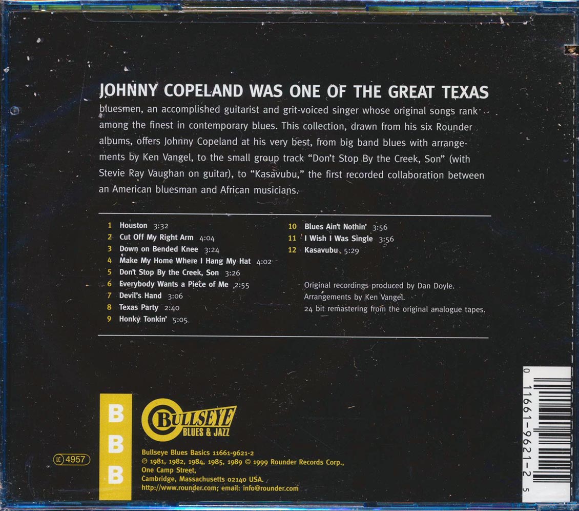 Johnny Copeland - Honky Tonkin' (marked/ltd stock) (remastered)