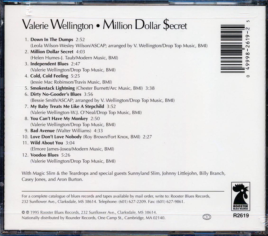 Valerie Wellington - Million Dollar Secret