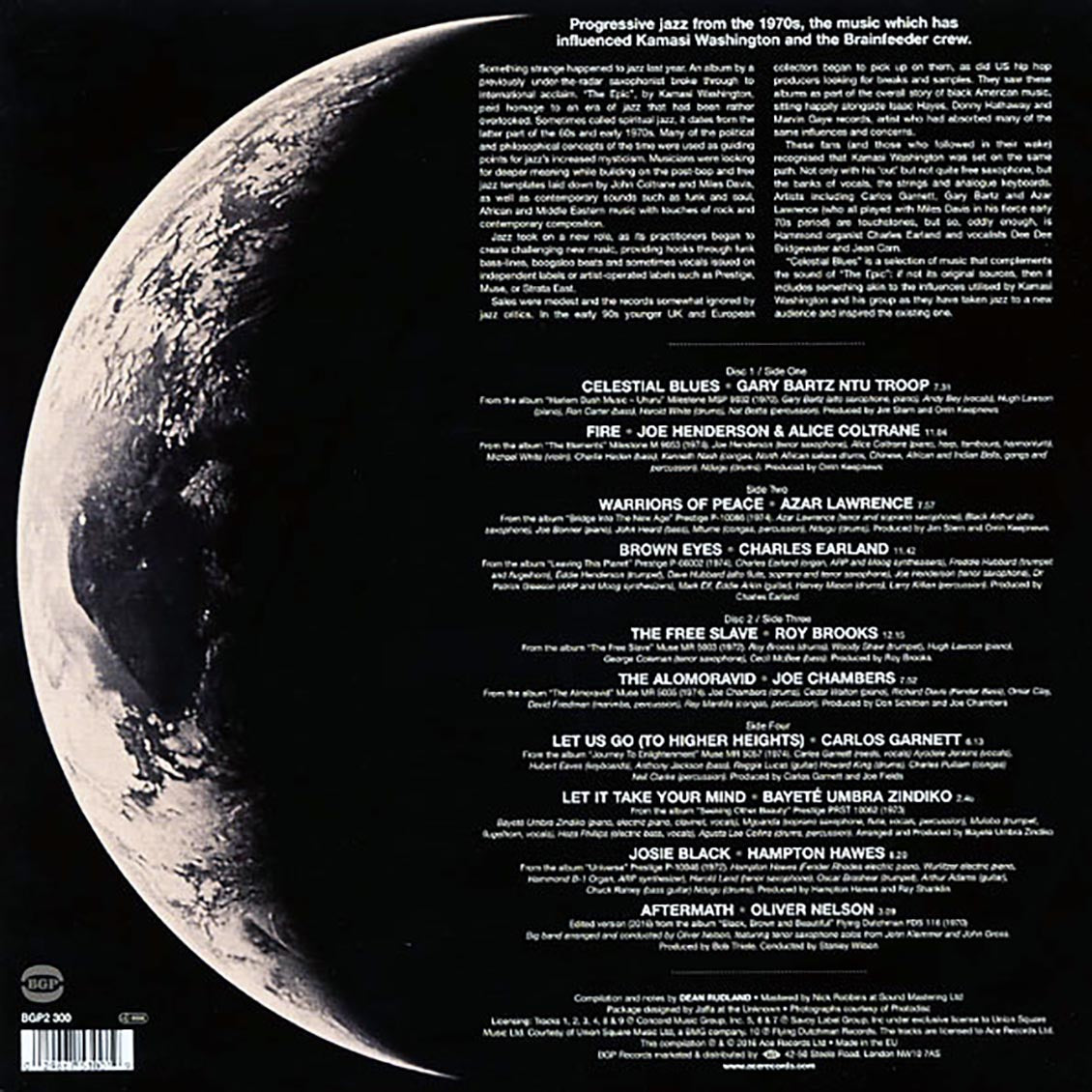 Joe Henderson & Alice Coltrane, Gary Bartz NTU Troop, Roy Brooks, Etc. - Celestial Blues: Cosmic, Political And Spiritual Jazz 1970 To 1974 (2xLP)