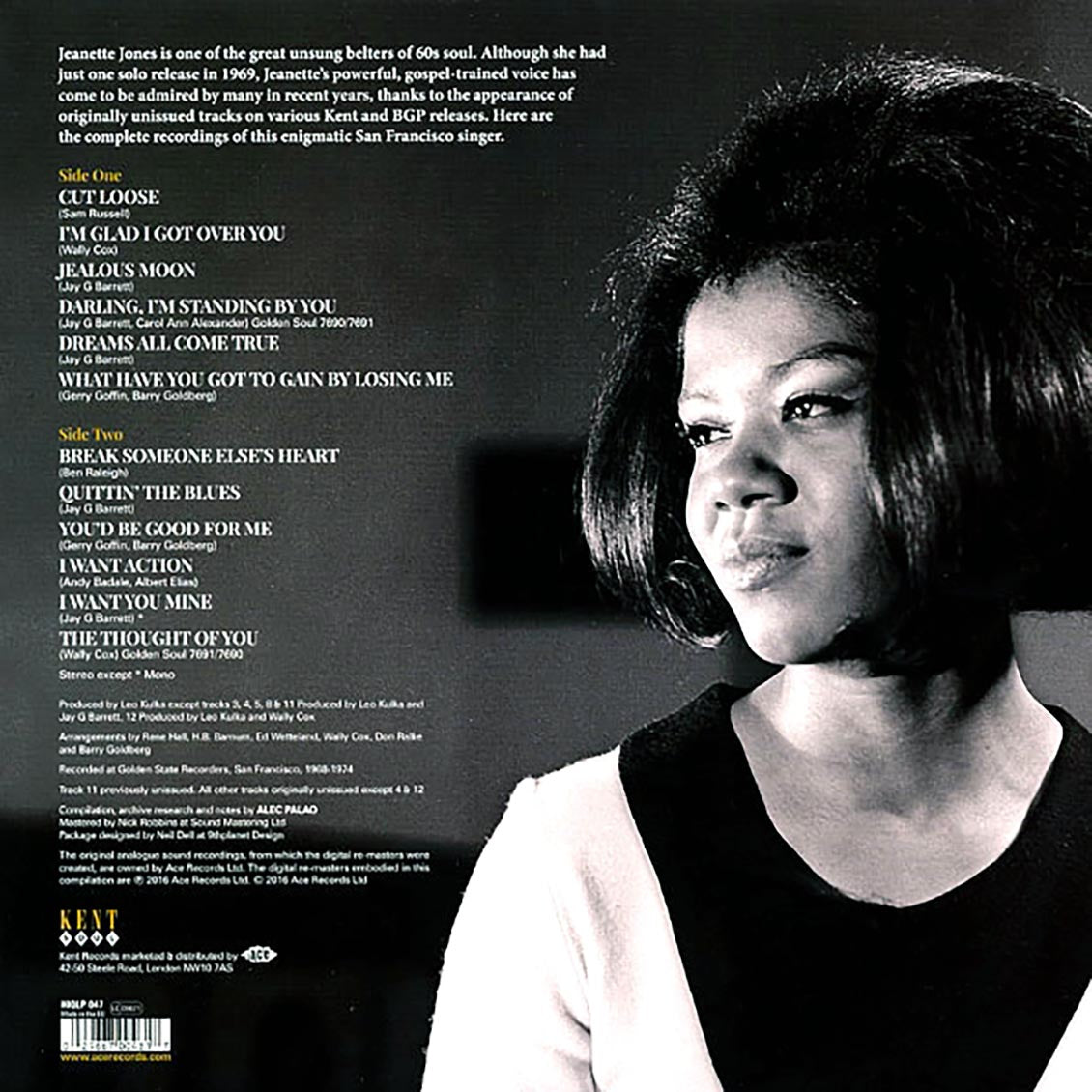 Jeanette Jones - Dreams All Come True (180g) (colored vinyl)