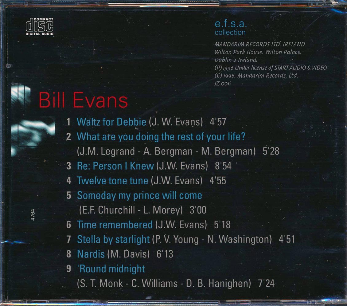 Bill Evans - Jazz Masters