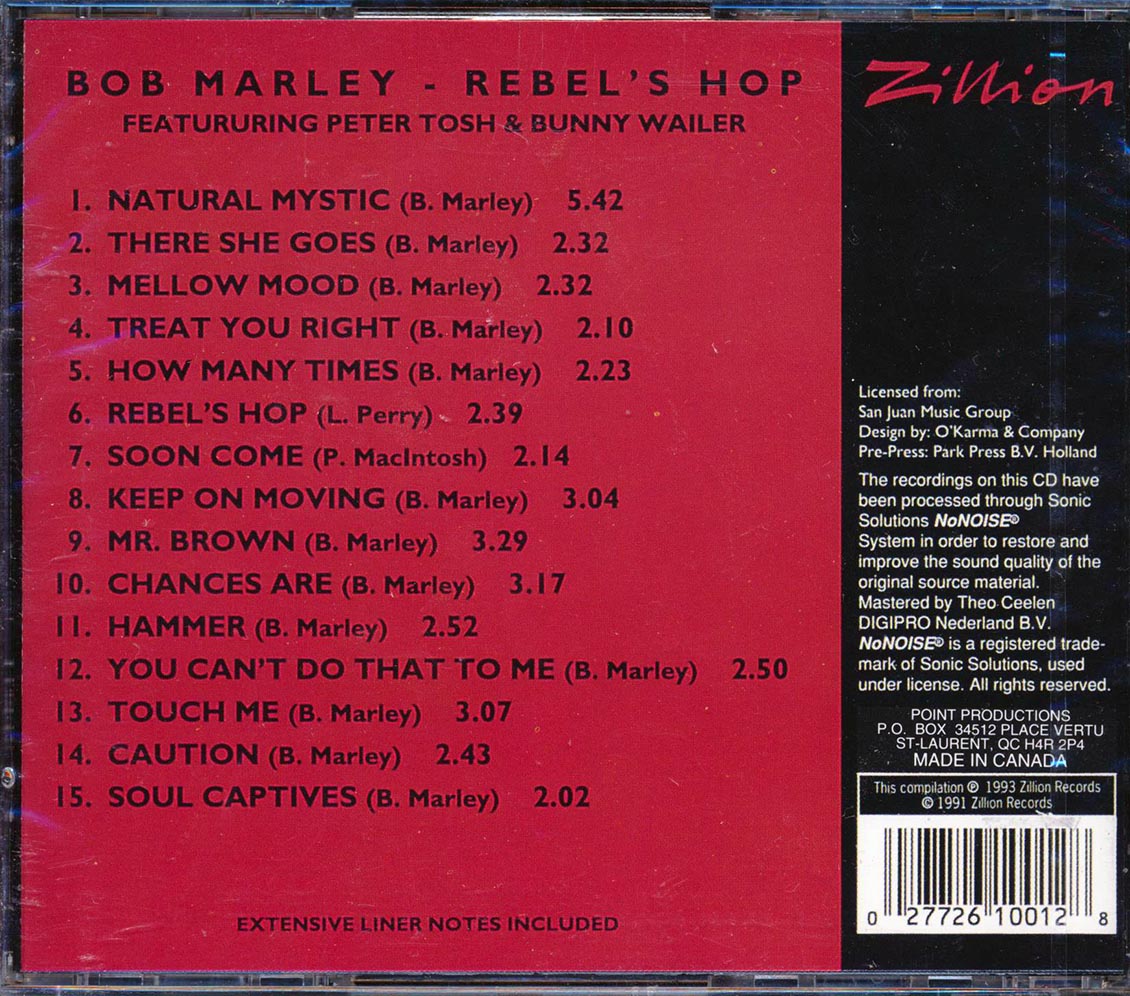 Bob Marley - Rebel's Hop