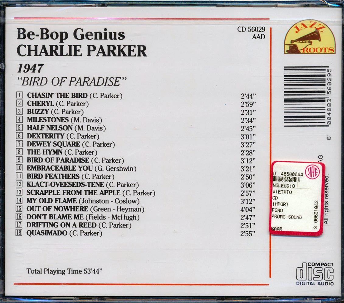 Charlie Parker - Be-Bop Genius