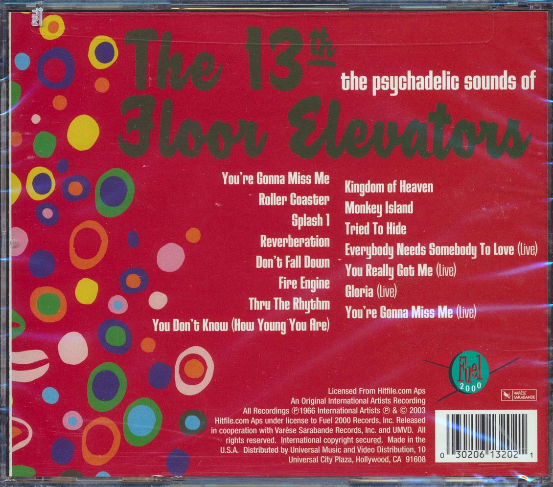 The 13th Floor Elevators - The Psychadelic Sounds Of The 13th Floor Elevators