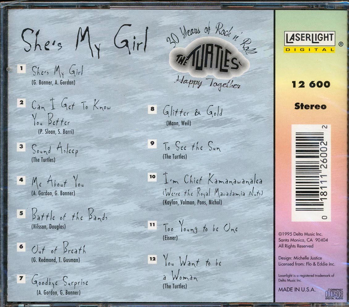 The Turtles - She's My Girl