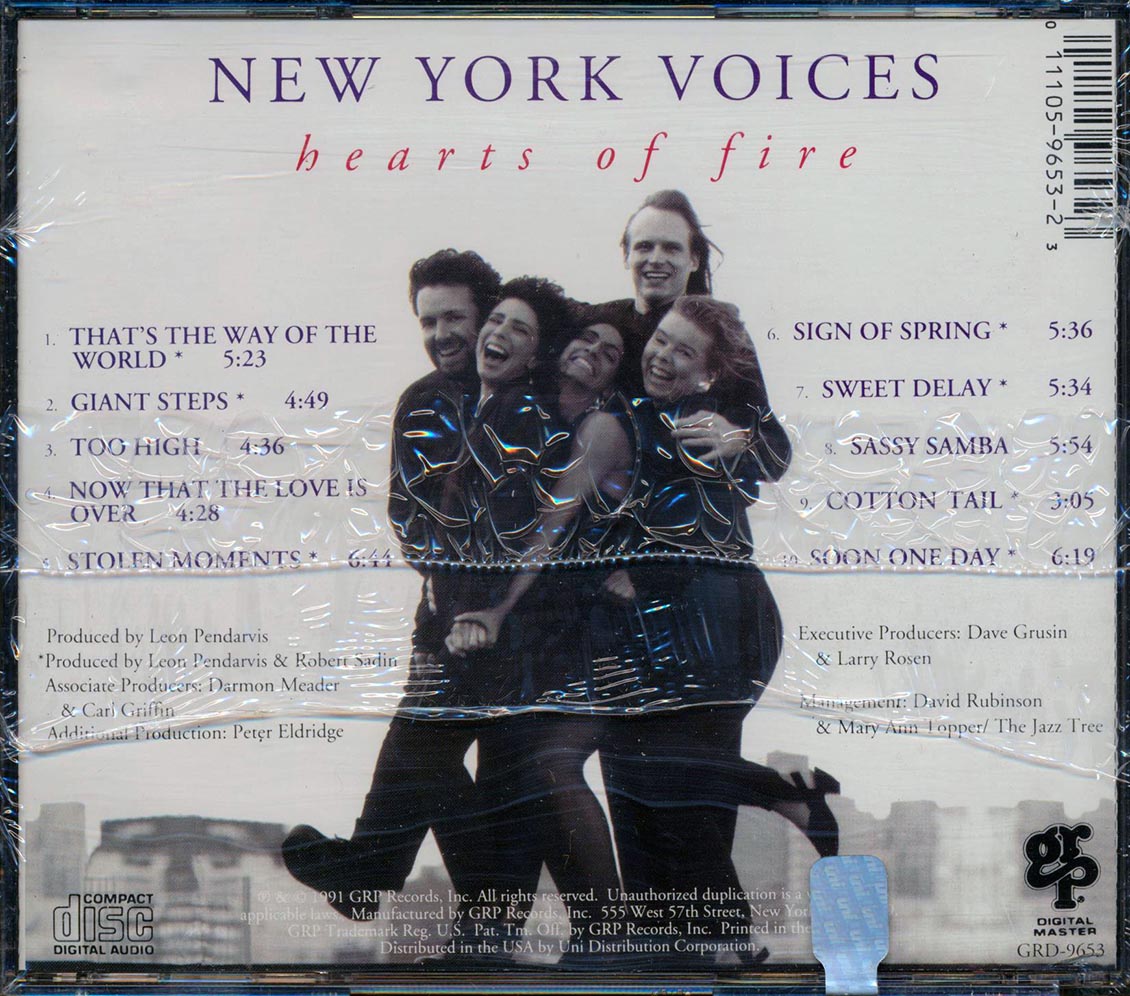 New York Voices - Hearts Of Fire