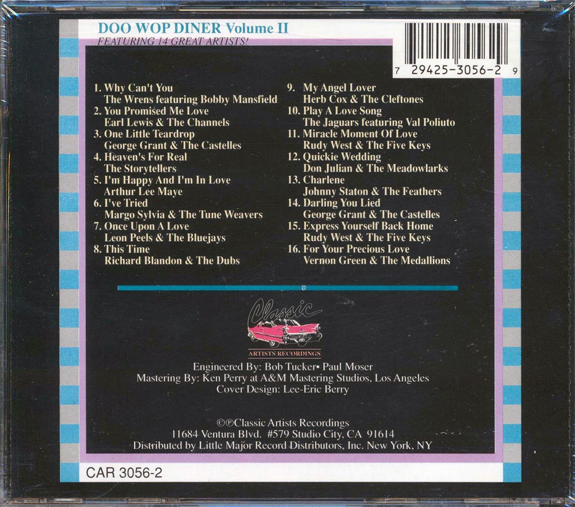 Various - Doo Wop Diner Volume 2