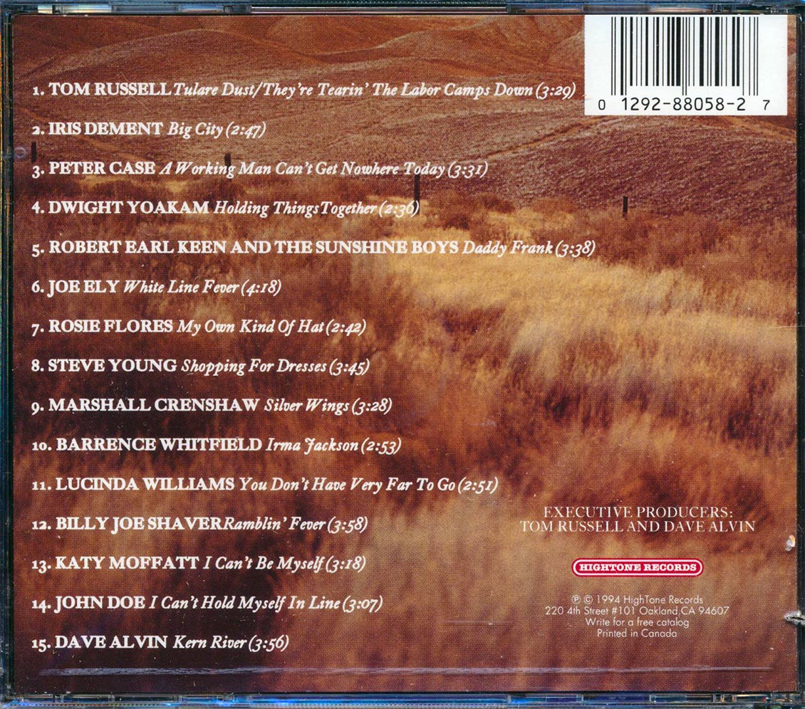 Dwight Yoakam, Lucinda Williams, Etc. - Tulare Dust: A Songwriters' Tribute To Merle Haggard (marked/ltd stock)