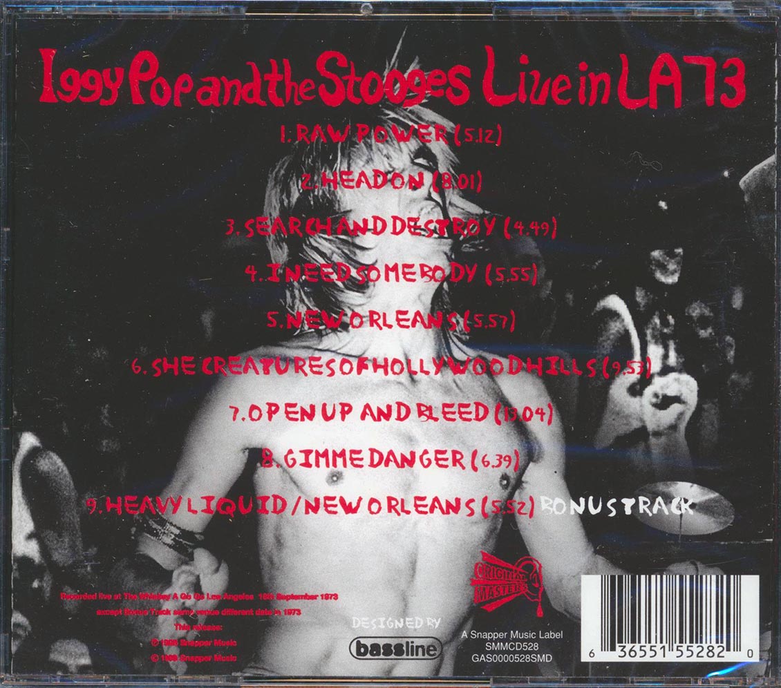 Iggy Pop & The Stooges - Live In LA 73