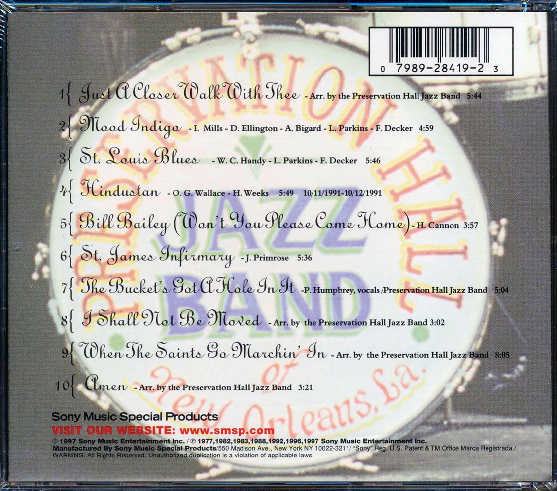 Preservation Hall Jazz Band - Marching Down Bourbon Street