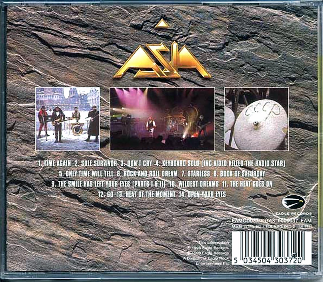 Asia - Live In Moscow (marked/ltd stock)