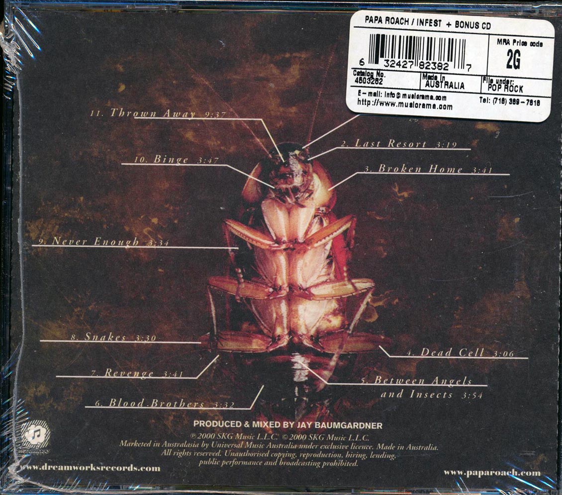 Papa Roach - Infest (2xCD)