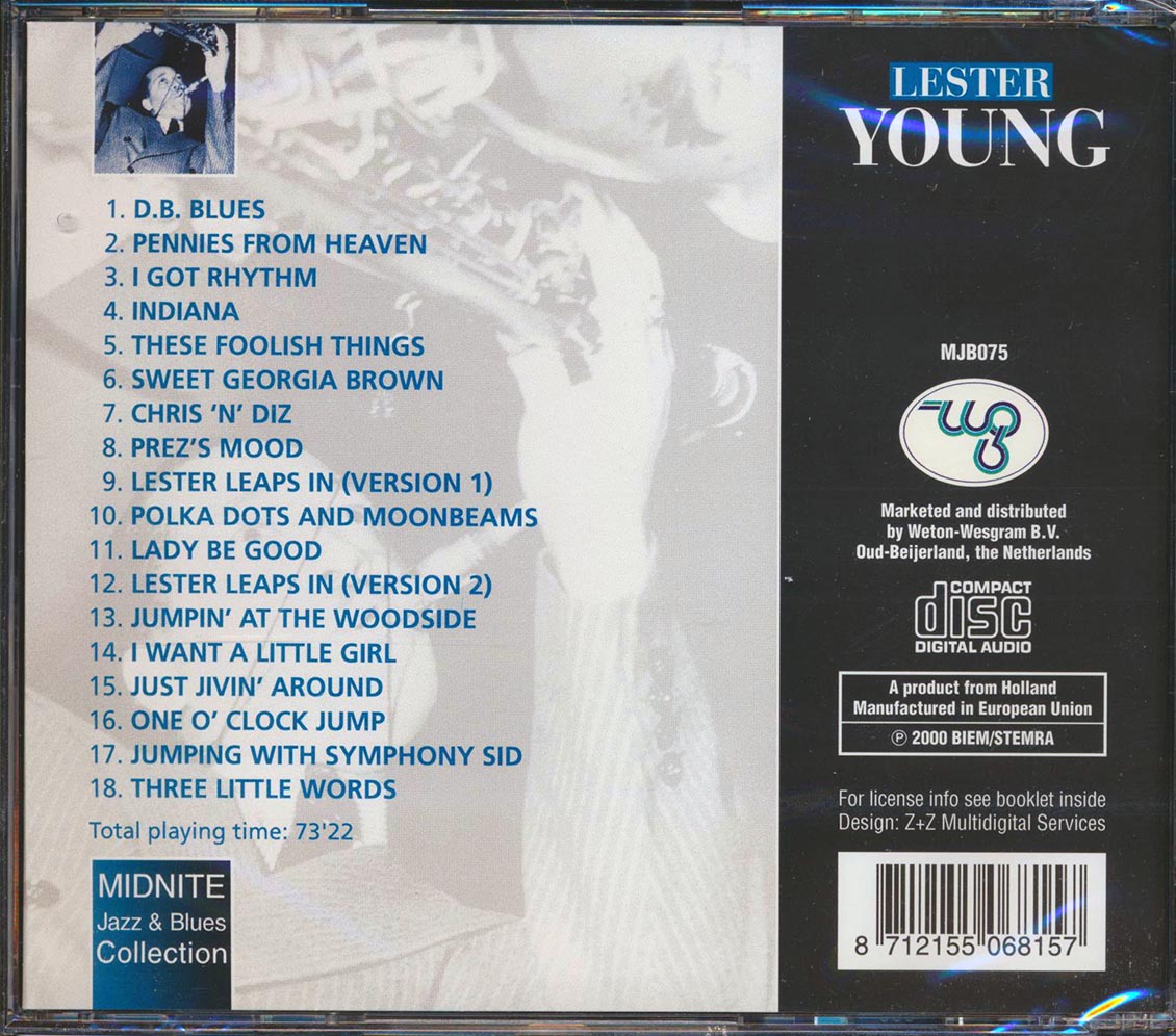 Lester Young - One O'Clock Jump
