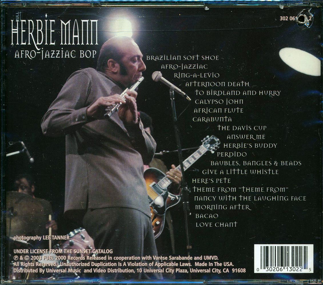 Herbie Mann - Afro-Jazziac Bop (marked/ltd stock)