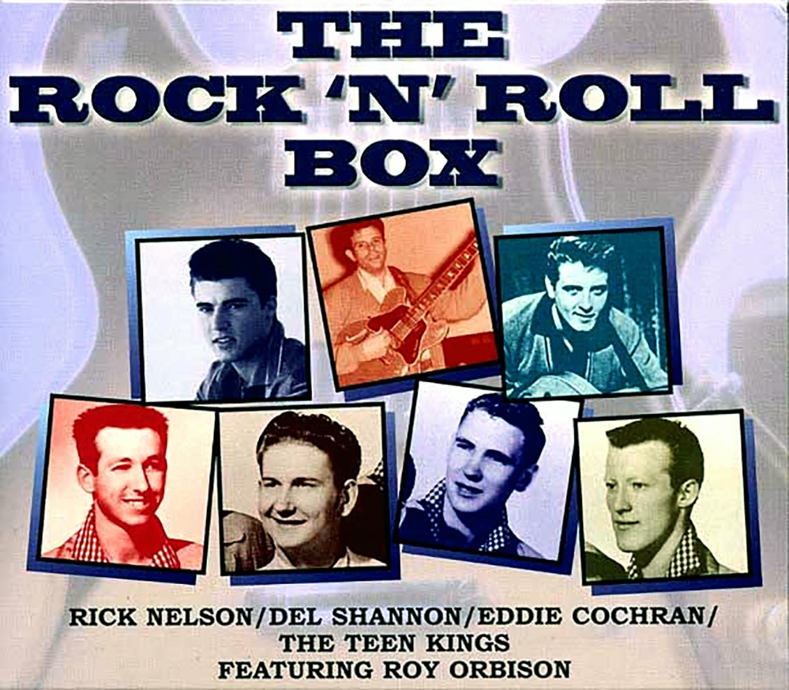 Rick Nelson, Del Shannon, Eddie Cochran, Etc. - Rock N Roll Box (43 tracks) (3xCD)