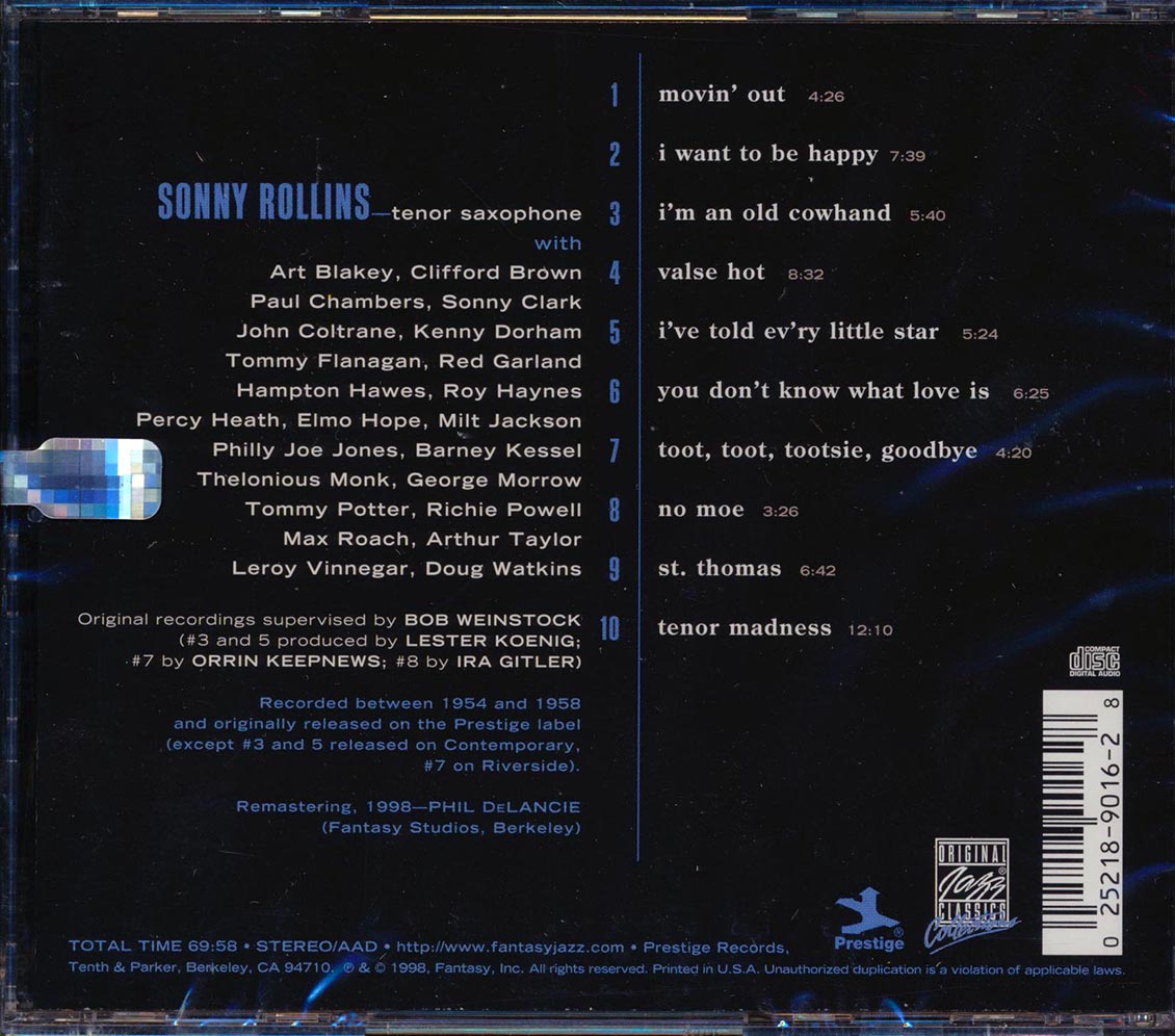 Sonny Rollins - Jazz Showcase (remastered)