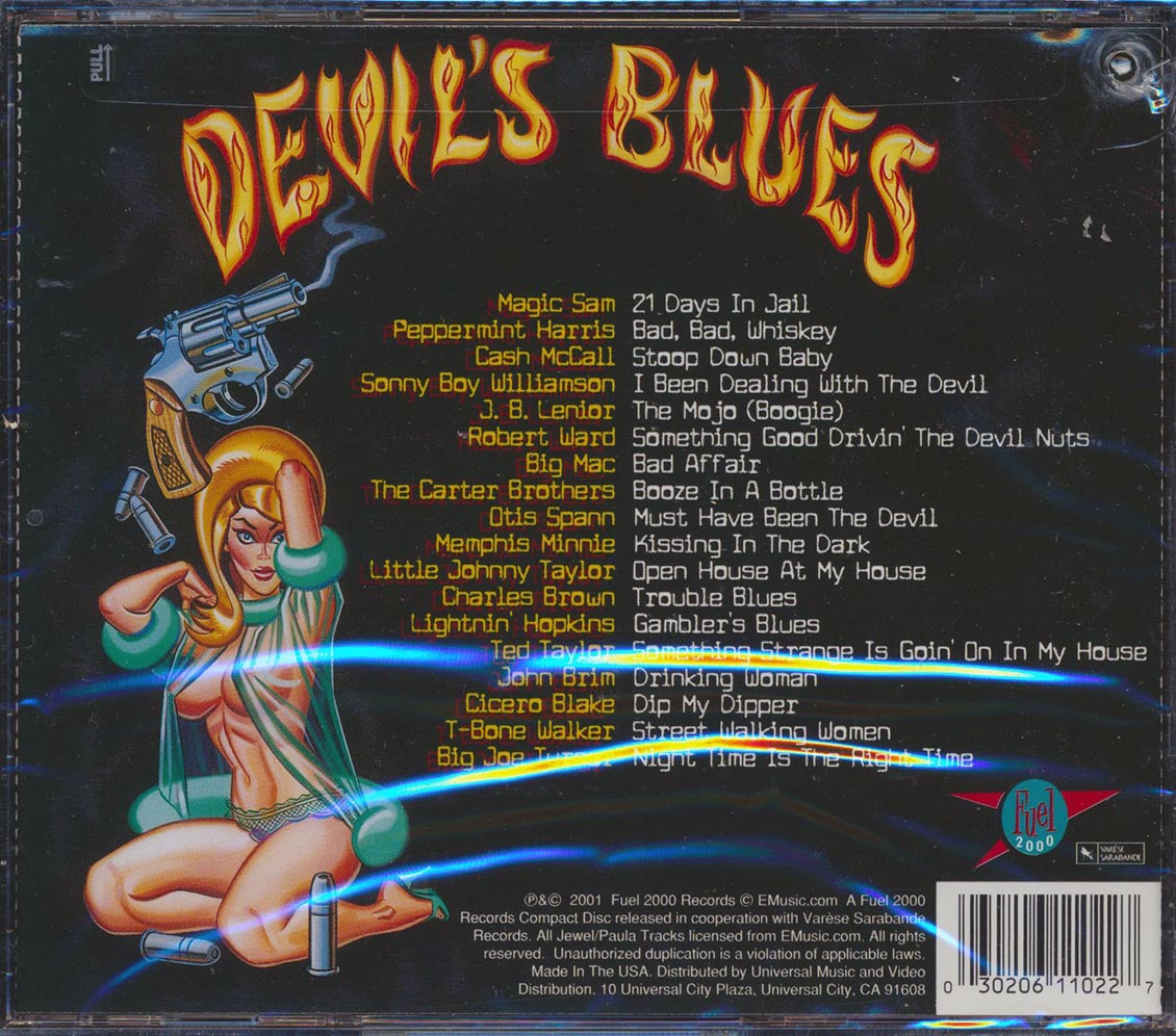 Lightnin' Hopkins, T-Bone Walker, Big Joe Turner, JB Lenoir, Etc. - Devil's Blues (marked/ltd stock)