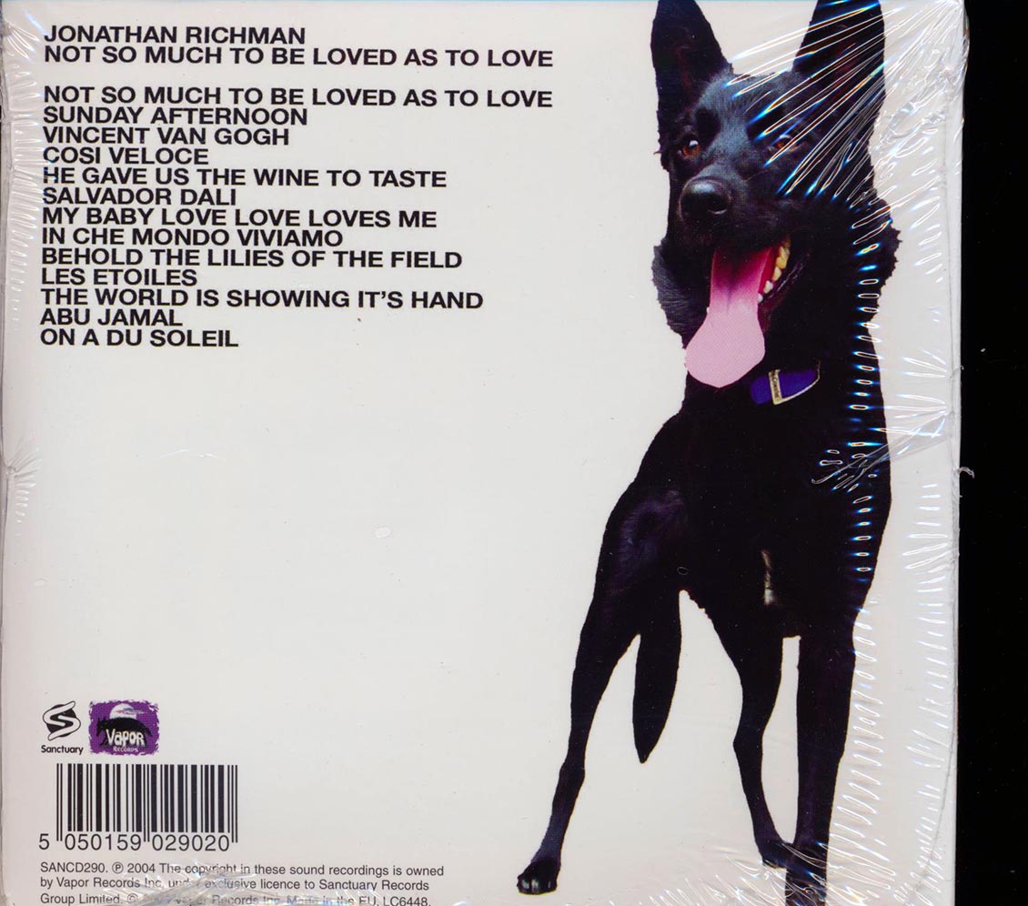 Jonathan Richman - Not So Much To Be Loved As To Love