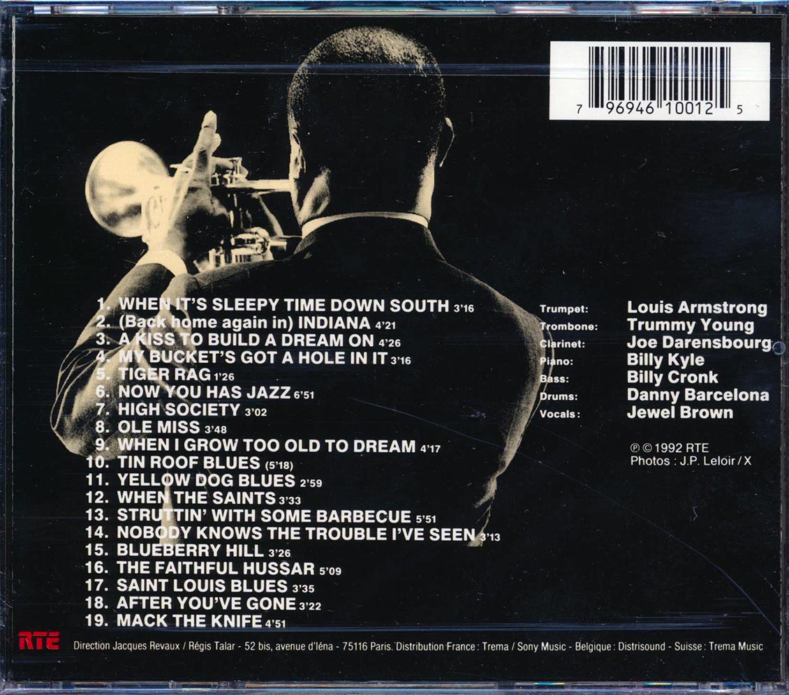 Louis Armstrong & His All Stars - En Concert Avec Europe1: Olympia, 24 Avril, 1962
