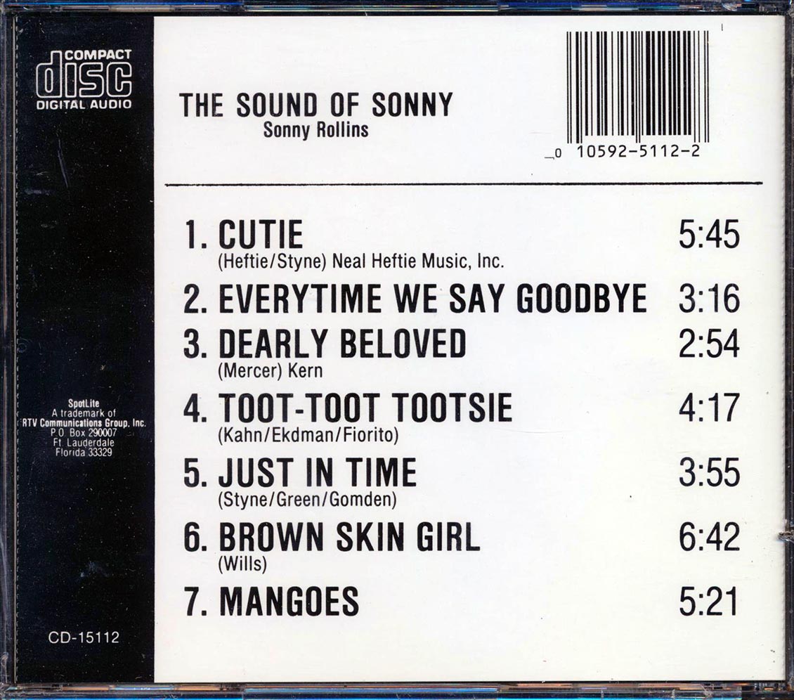 Sonny Rollins - The Sound Of Sonny