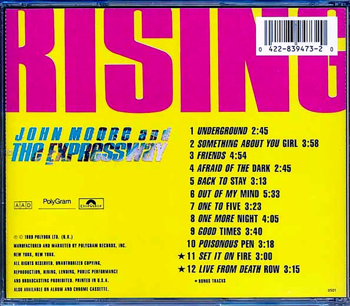 John Moore & The Expressway - Expressway Rising (marked/ltd stock)