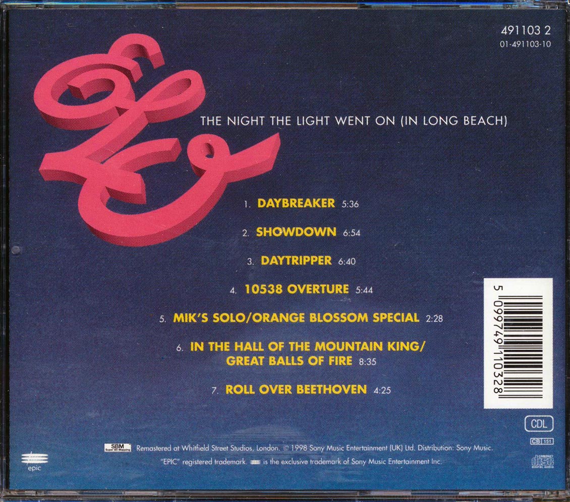Electric Light Orchestra - The Night The Light Went On: Live In Long Beach 1974