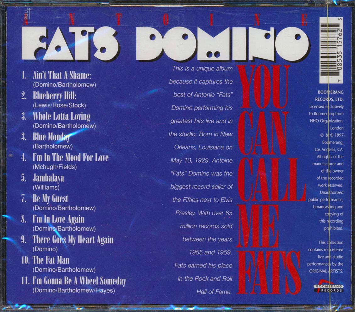 Fats Domino - You Can Call Me Fats