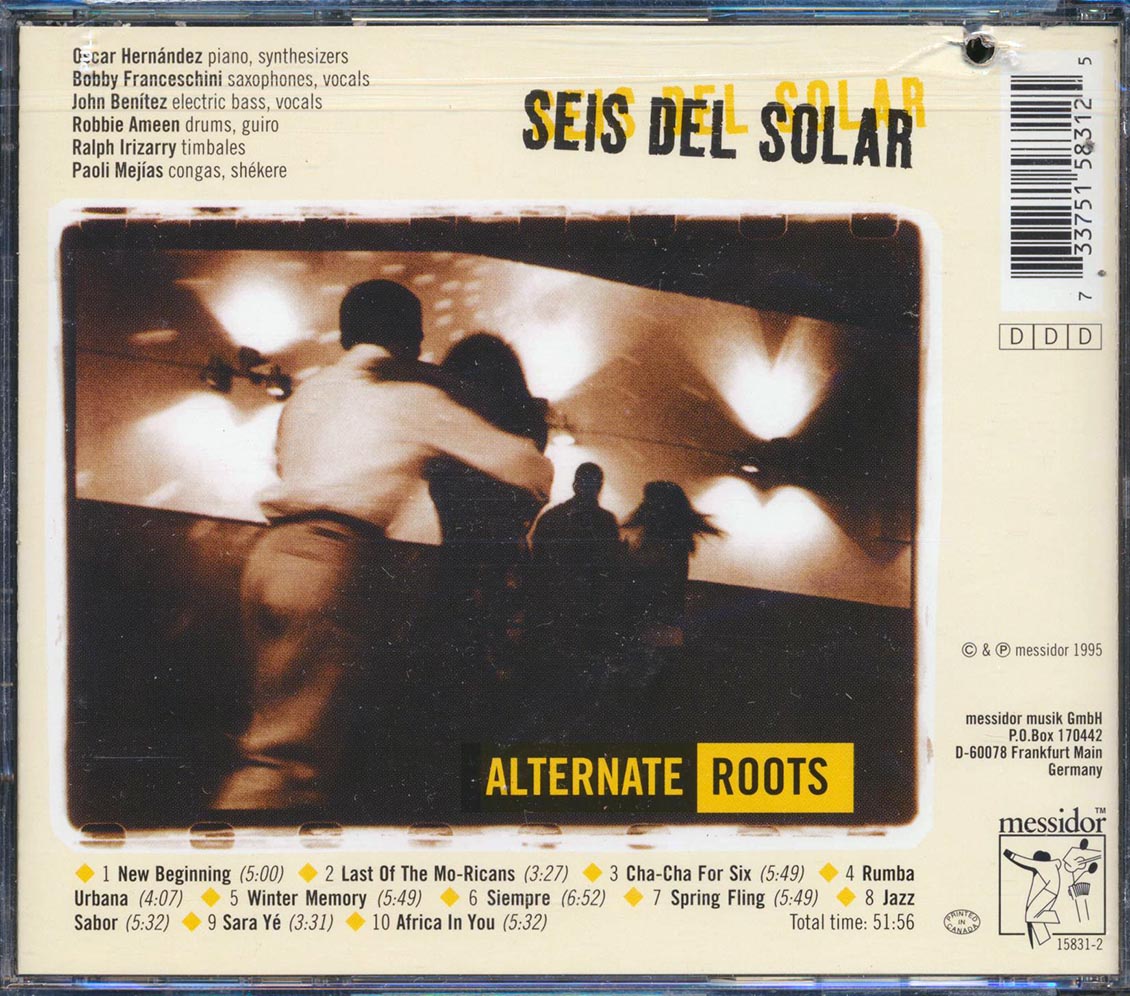 Seis Del Solar - Alternate Roots (marked/ltd stock)