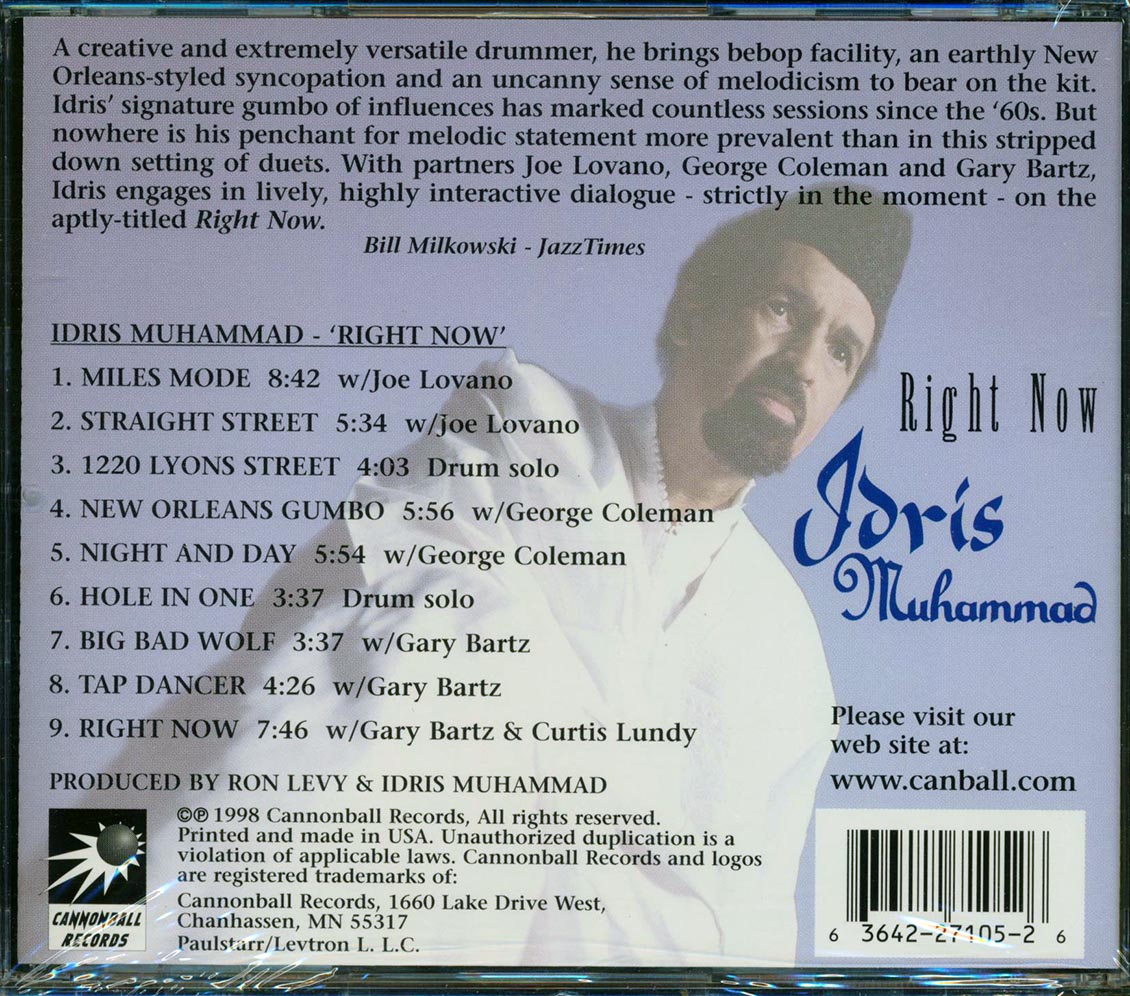 Idris Muhammad - Right Now