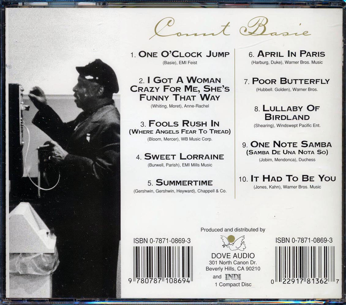 Count Basie - It Had To Be You: Jazz Masters (ltd. ed.)