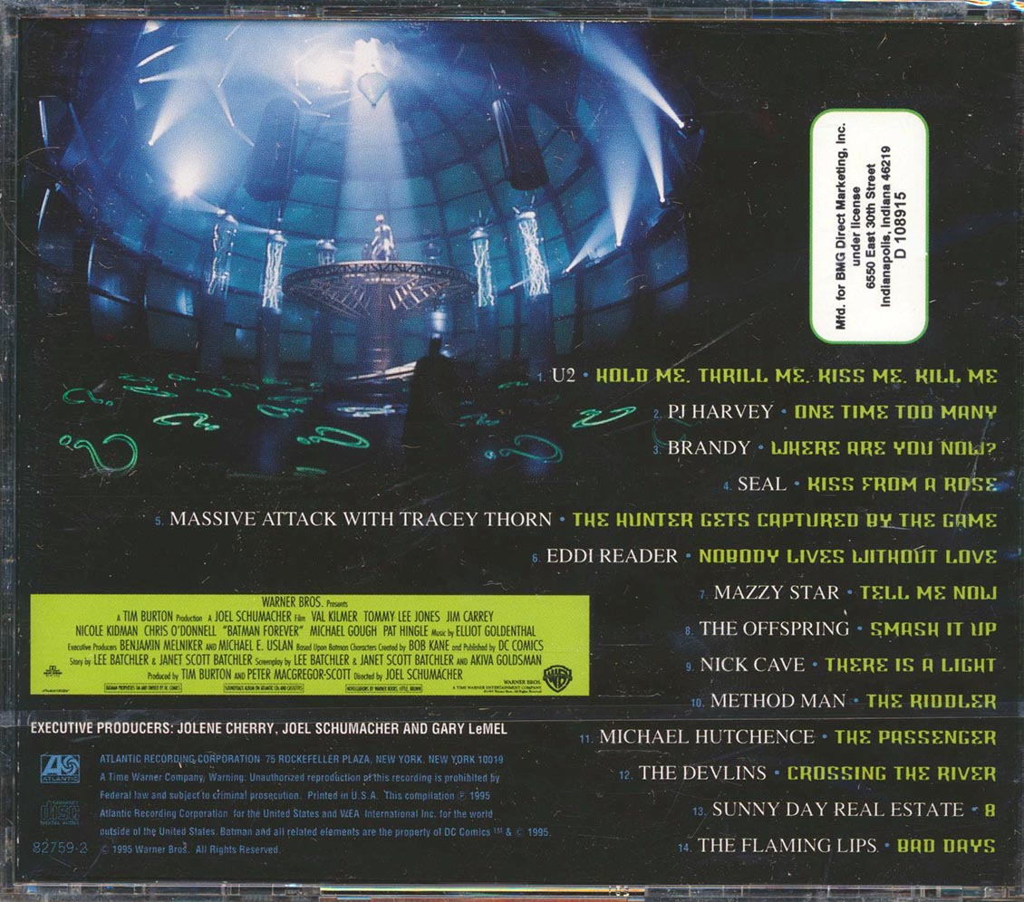 Various - Batman Forever: Music From And Inspired By The Motion Picture (incl. large booklet)