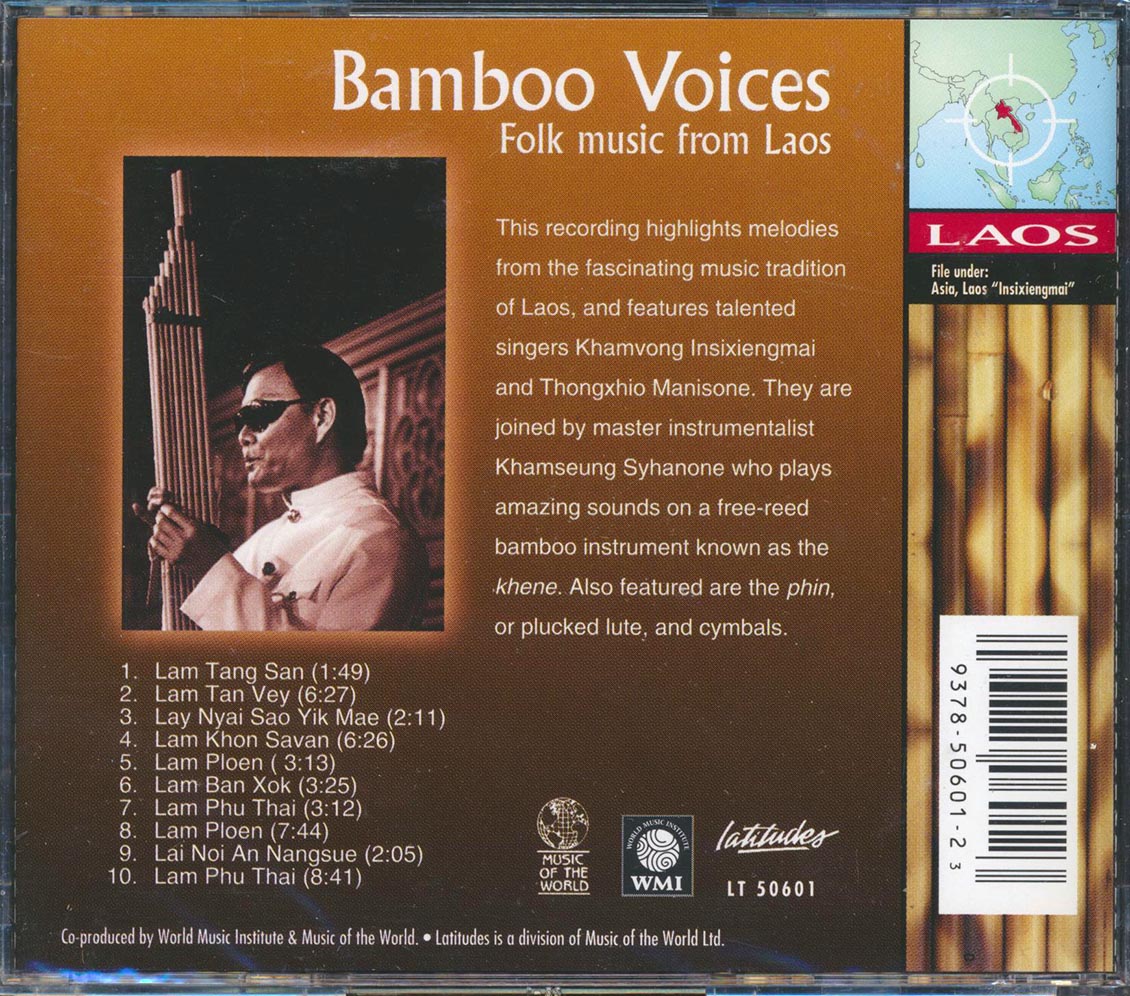Khamvong Insixienmai - Bamboo Voices: Folk Music From Laos