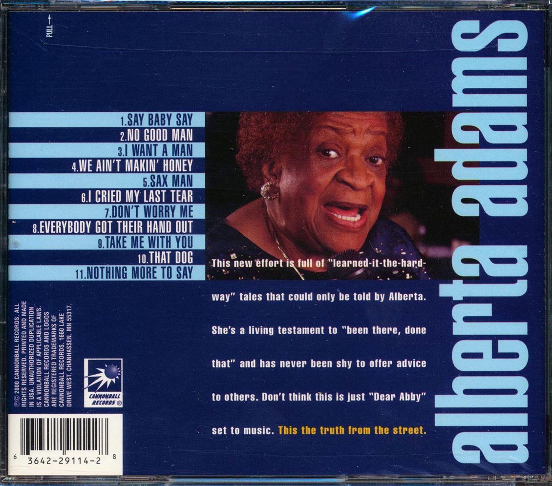 Alberta Adams - Say Baby Say