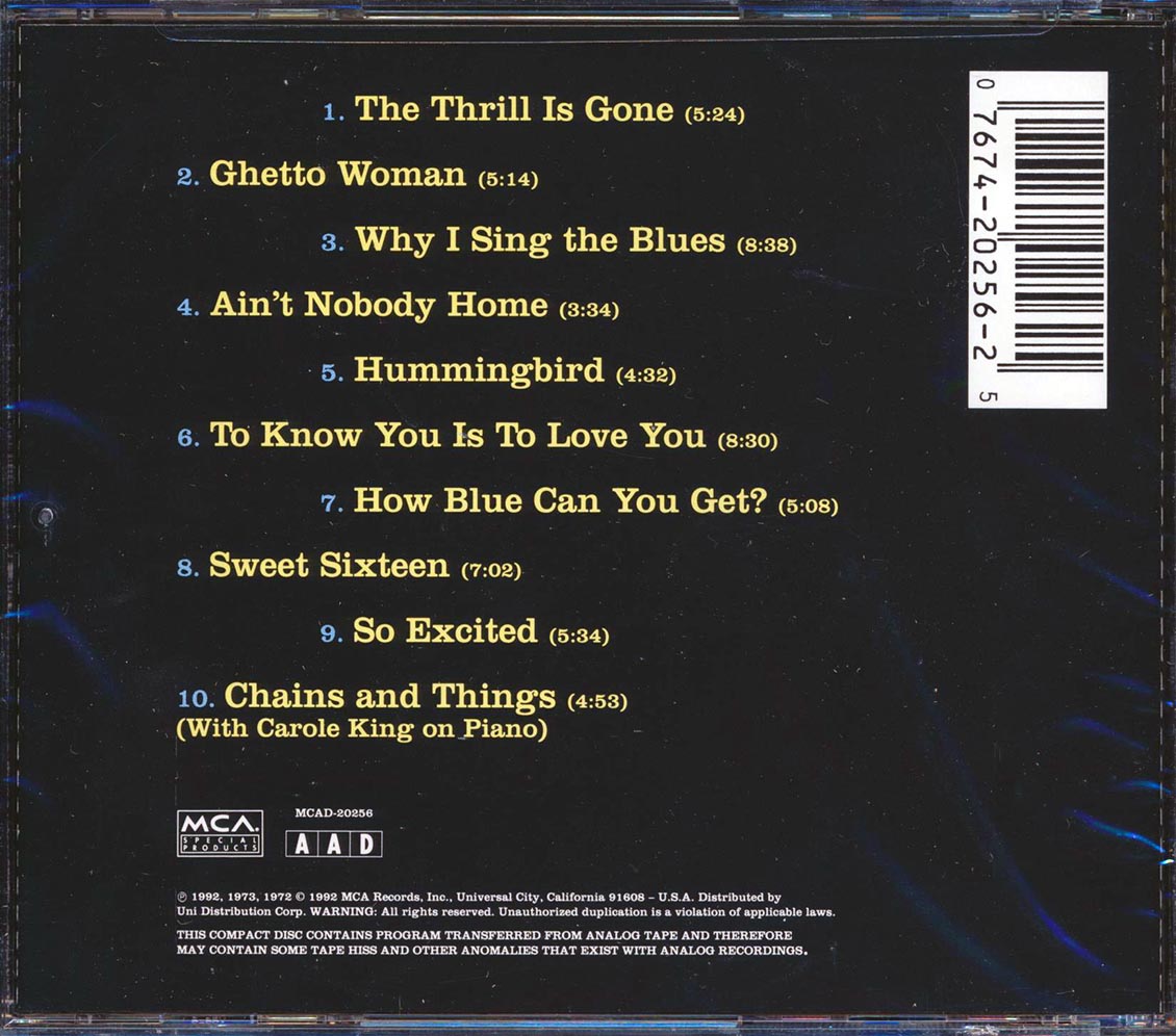 BB King - Why I Sing The Blues