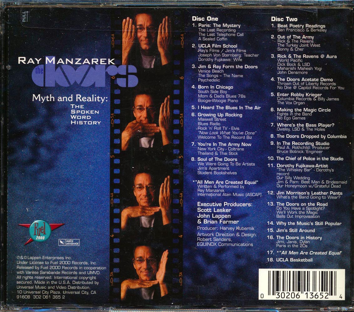Ray Manzarek - Myth And Reality: The Spoken Word History (The True Story Of The Doors)