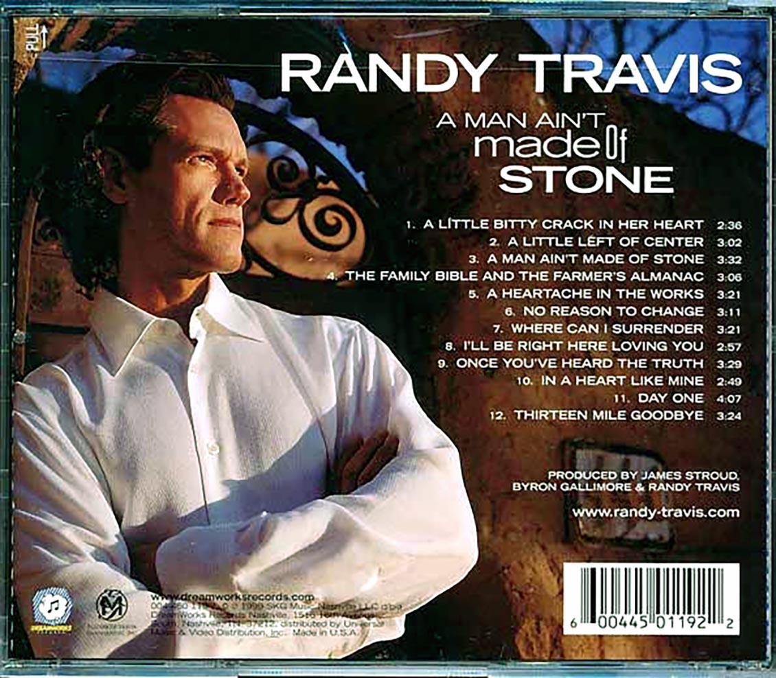 Randy Travis - A Man Ain't Made Of Stone