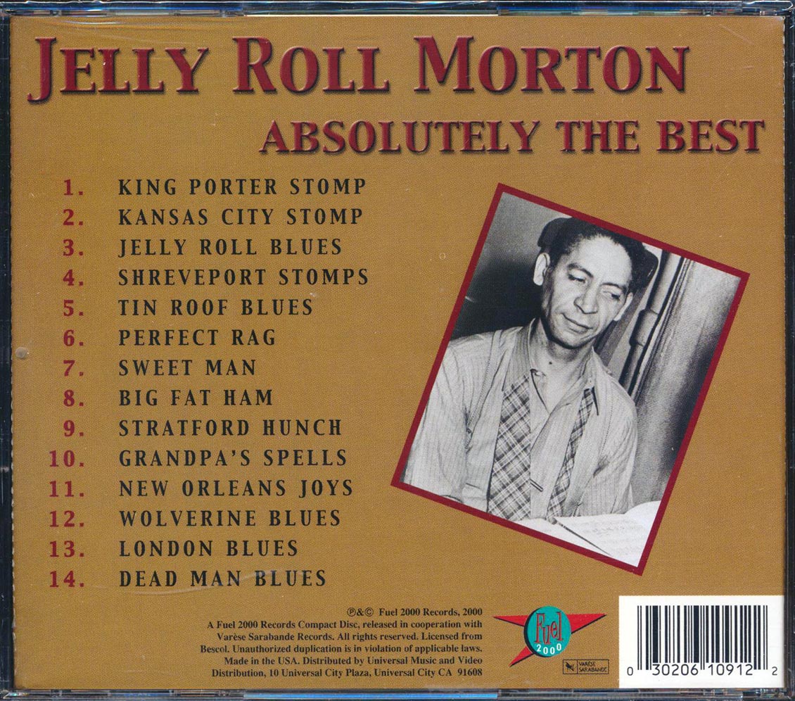 Jelly Roll Morton - Absolutely The Best