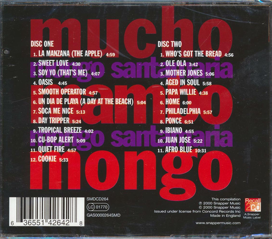 Mongo Santamaria - Mucho Mambo Mongo (23 tracks) (2xCD)