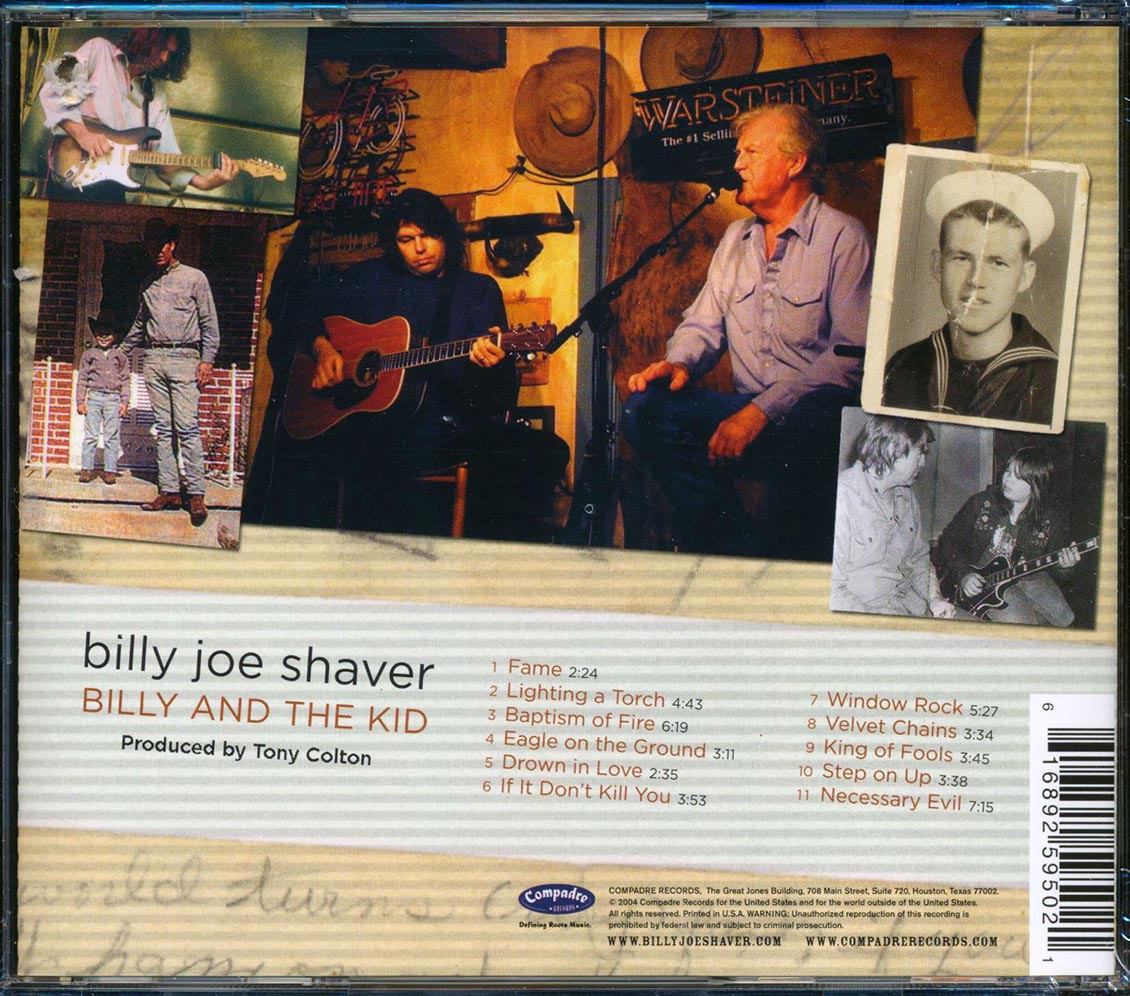 Billy Joe Shaver - Billy And The Kid (incl. large booklet) (marked/ltd stock)
