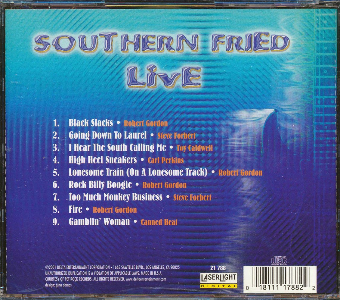 Carl Perkins, Robert Gordon, Steve Forbert, Etc. - Southern Fried Live