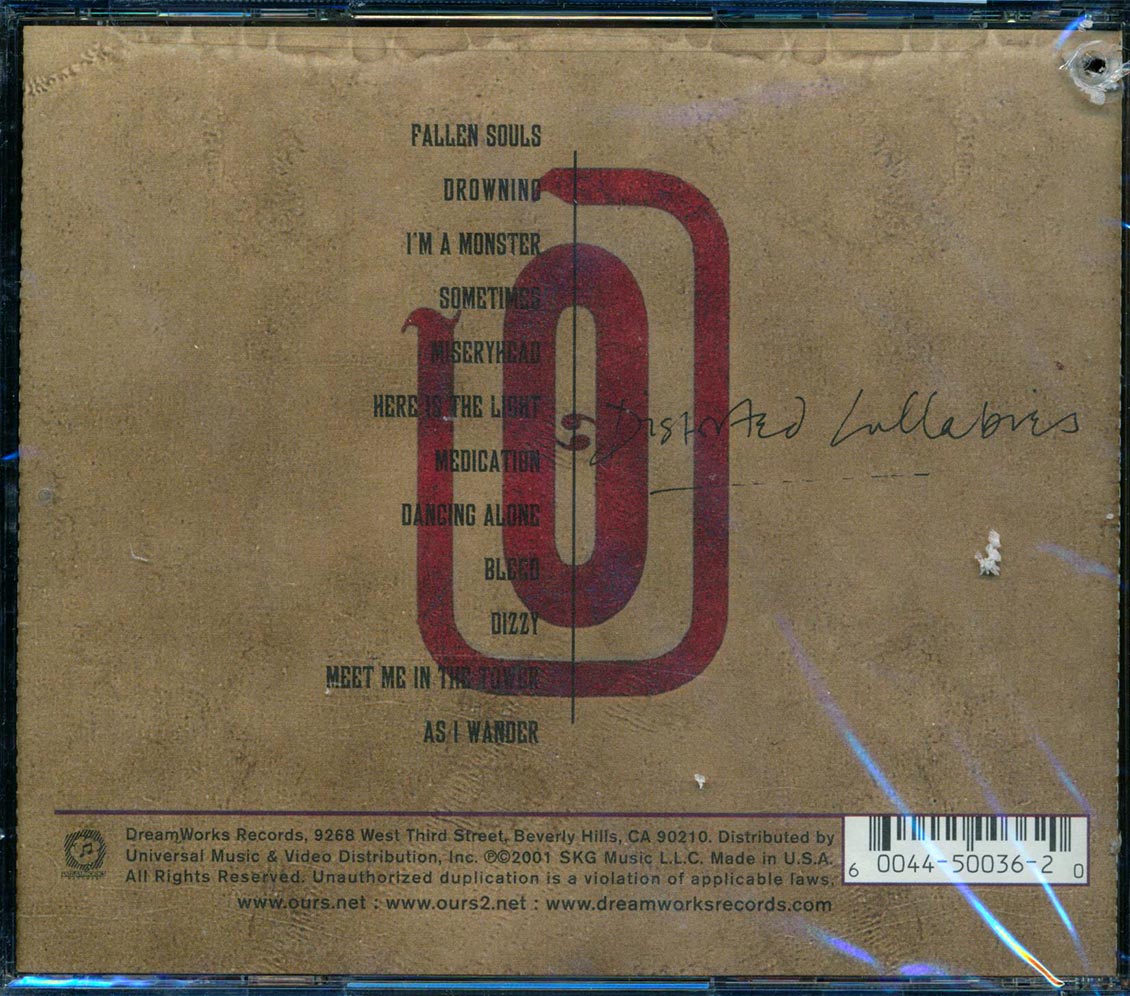 Ours - Distorted Lullabies (marked/ltd stock)