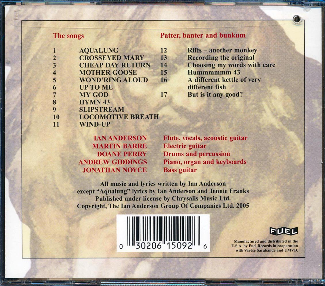 Jethro Tull - Aqualung Live (marked/ltd stock)