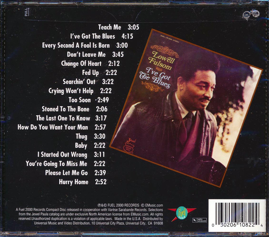 Lowell Fulson - I've Got The Blues (marked/ltd stock) (remastered)