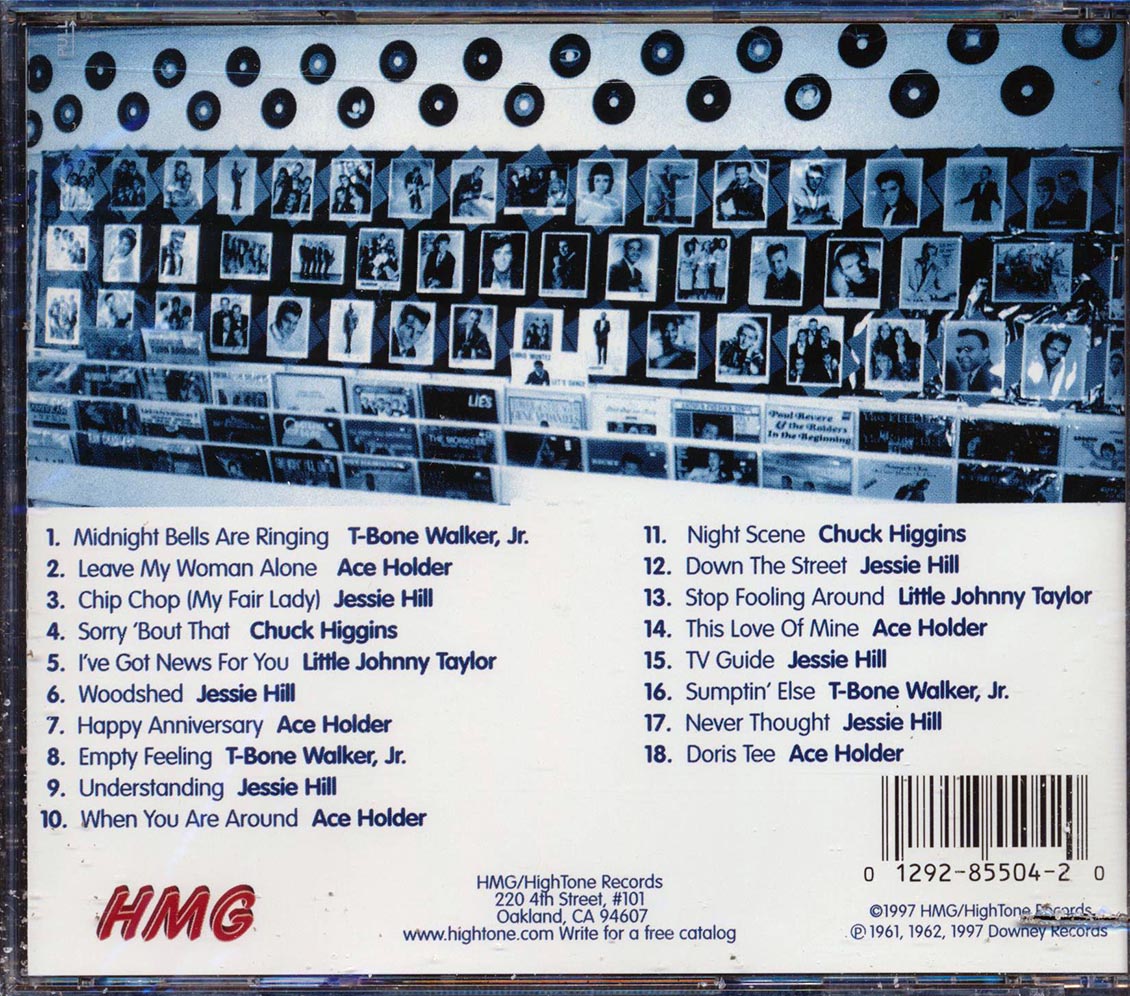 T-Bone Walker, Jessie Hill, Ace Holder, Etc. - Downey Blues (marked/ltd stock)